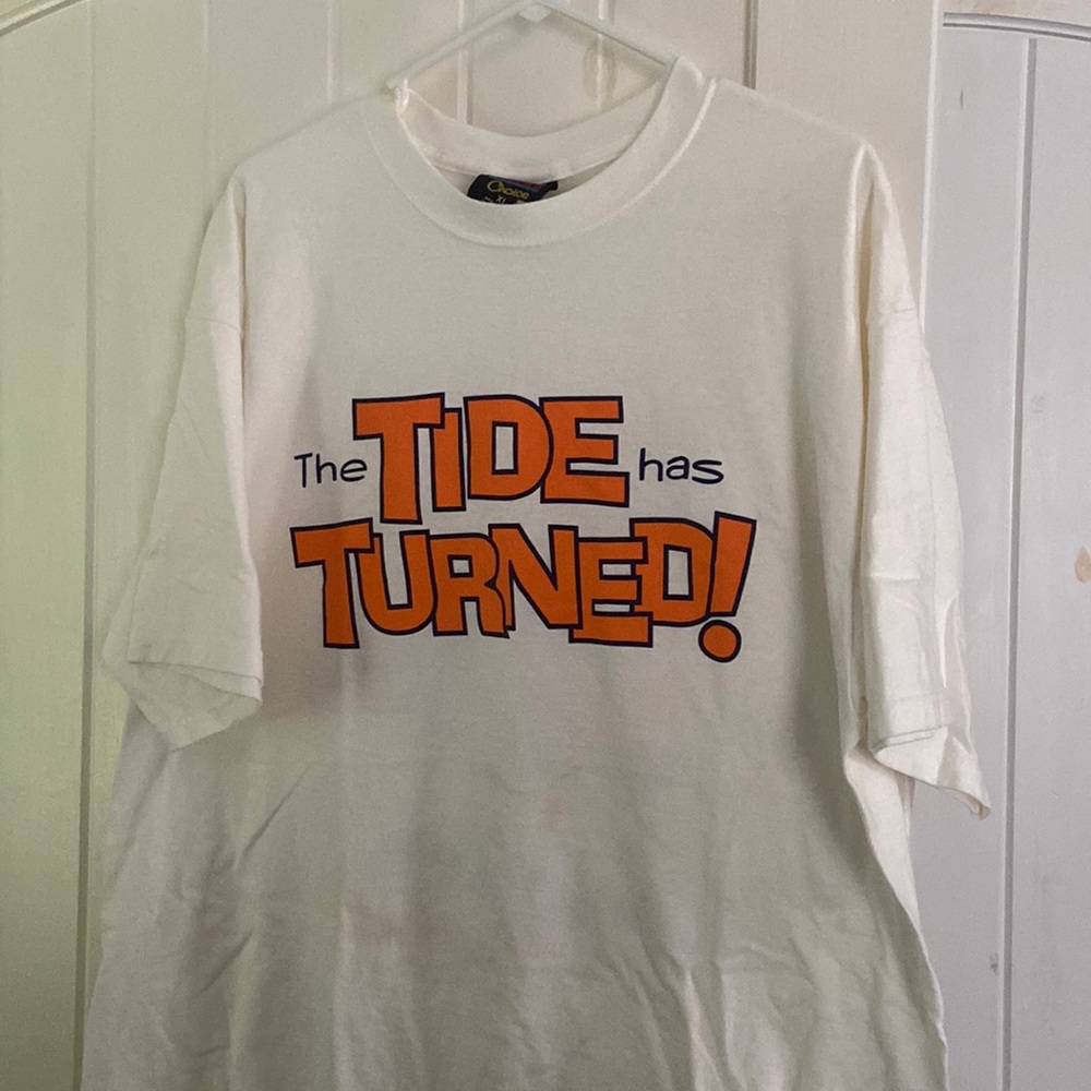 Vintage TN T-shirt “The Tide has Turned” “Pack Yer Trunk” XL
